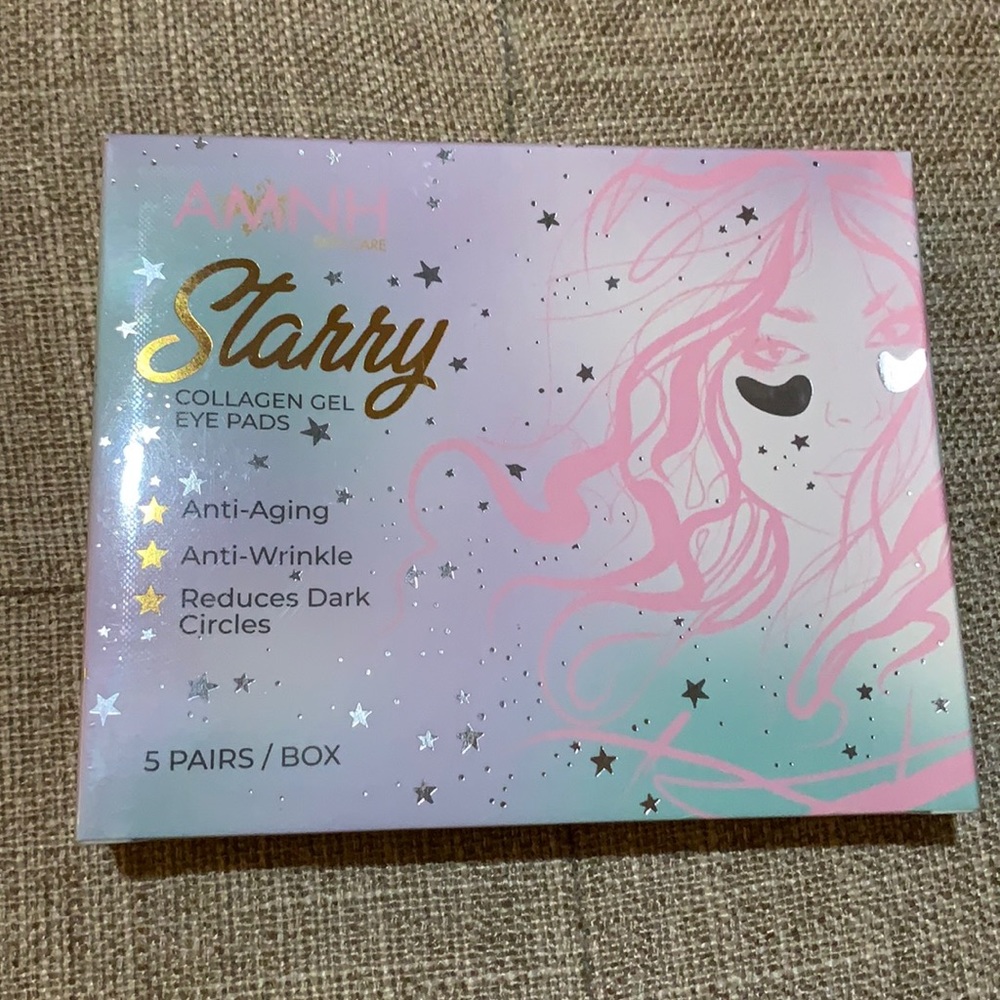 AMNH Skincare - Starry Collagen Eye Masks 🔥NIB🔥